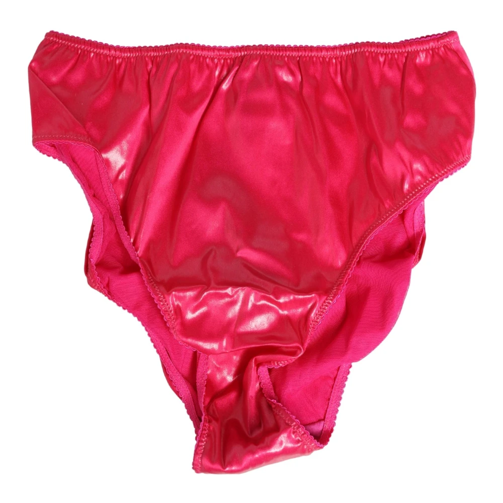Dolce & Gabbana Women's Pink Underpants, M, High Waist Girdle Panty
