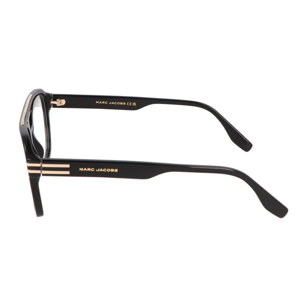 Marc Jacobs Gedurfd en Creatief Brilmontuur Black Unisex