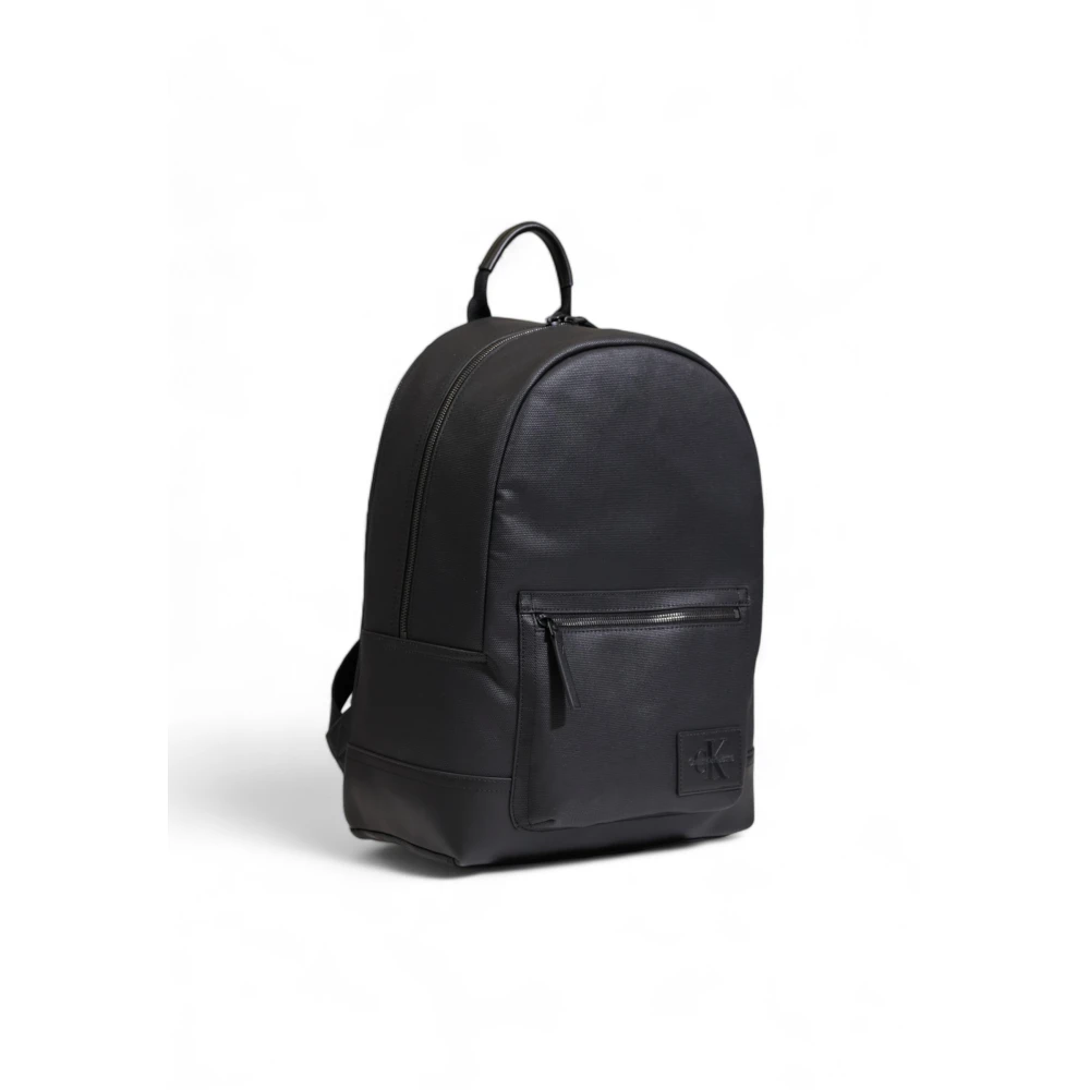 Calvin Klein Schuine Campus Rugzak Heren Collectie Black Heren