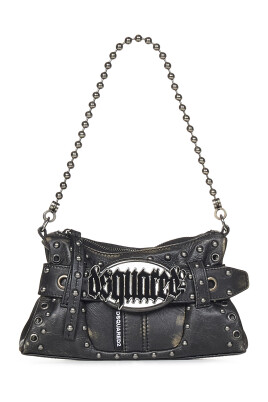black-leather-clutch-with-belt-and-double-shoulder-strap