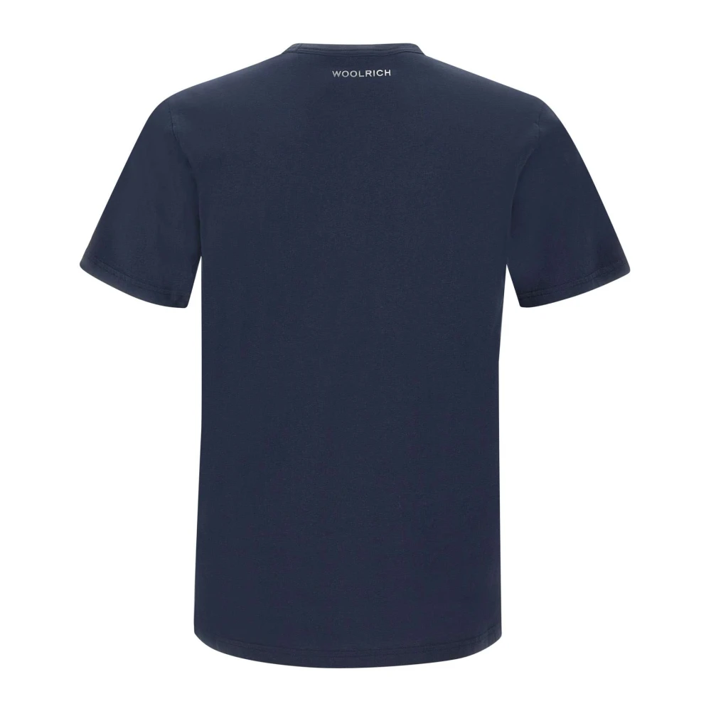 Woolrich Stijlvolle T-shirts en Polos Blue Heren