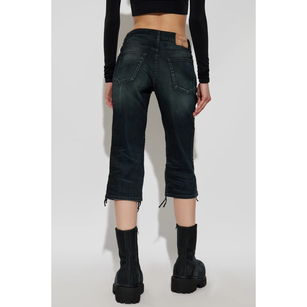 Balenciaga Denim shorts Black Dames
