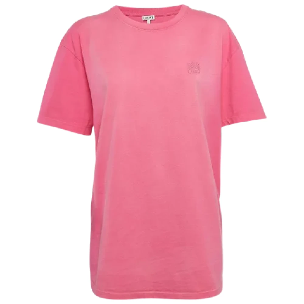Loewe Pre-owned Fabric tops Pink Dames