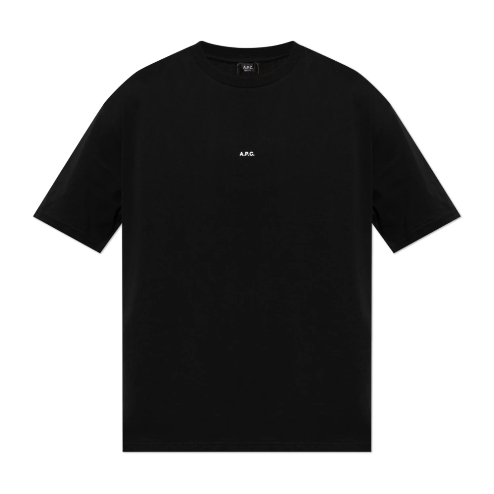 A.p.c. - Tops > T-Shirts - Black - A.p.c. - Modalova
