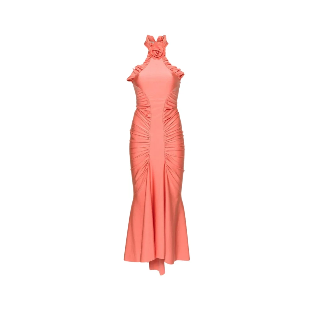 Philosophy Di Lorenzo Serafini Women's Orange Midi Dress