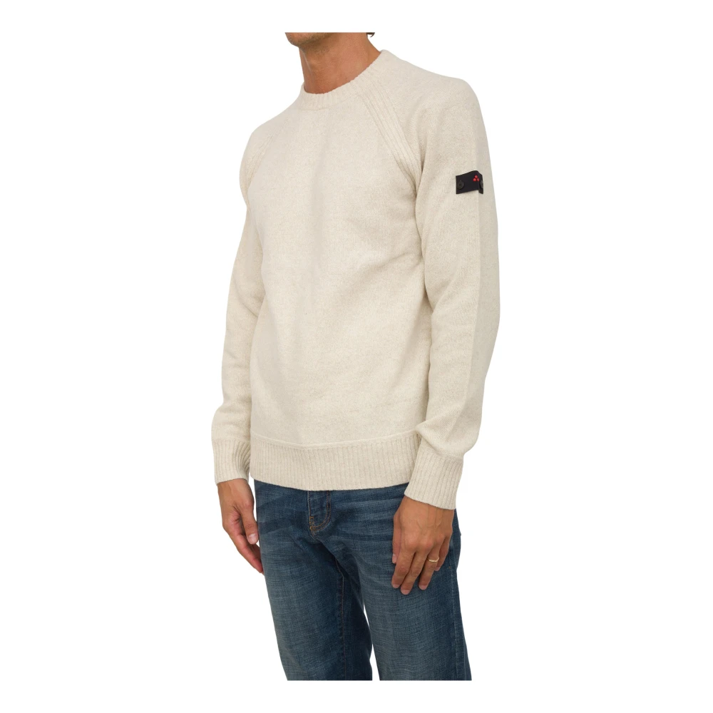 Peuterey Beige Gebreide Trui Beige Heren