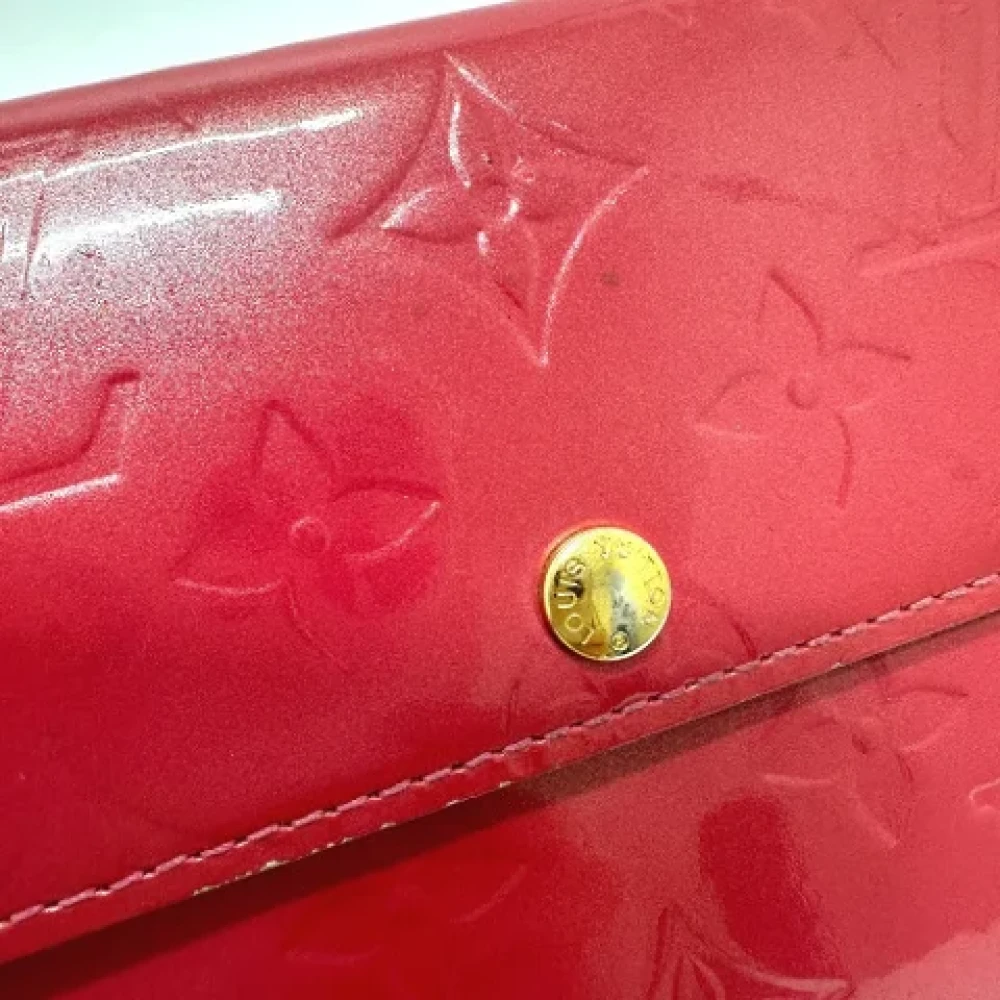 Louis Vuitton Vintage Pre-owned Fabric wallets Pink Dames