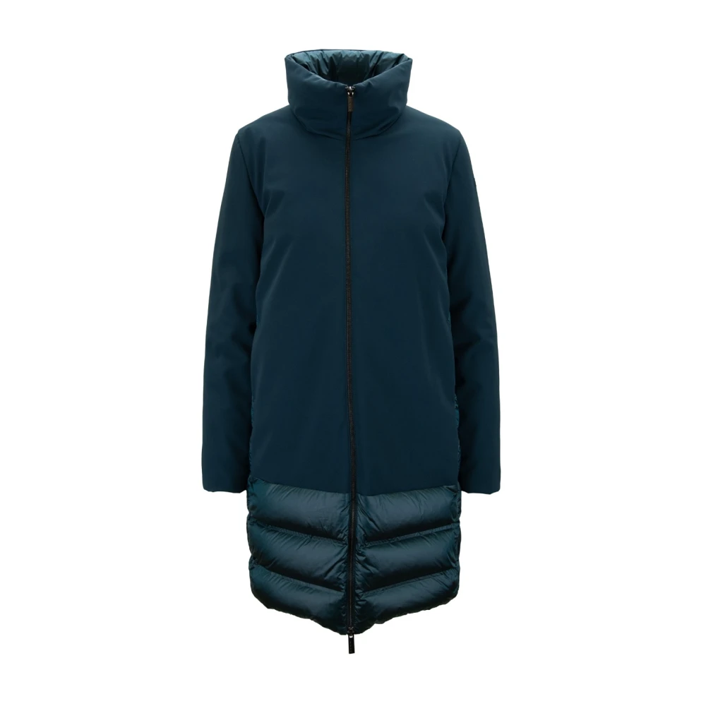 Rrd Green Down Coats, Female, M, Women's Down Jacket With Zipper