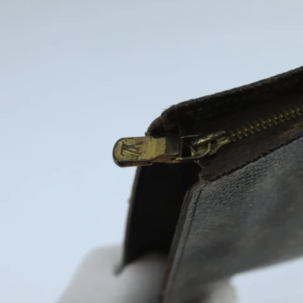 Louis Vuitton Vintage Pre-owned Canvas clutches Brown Dames