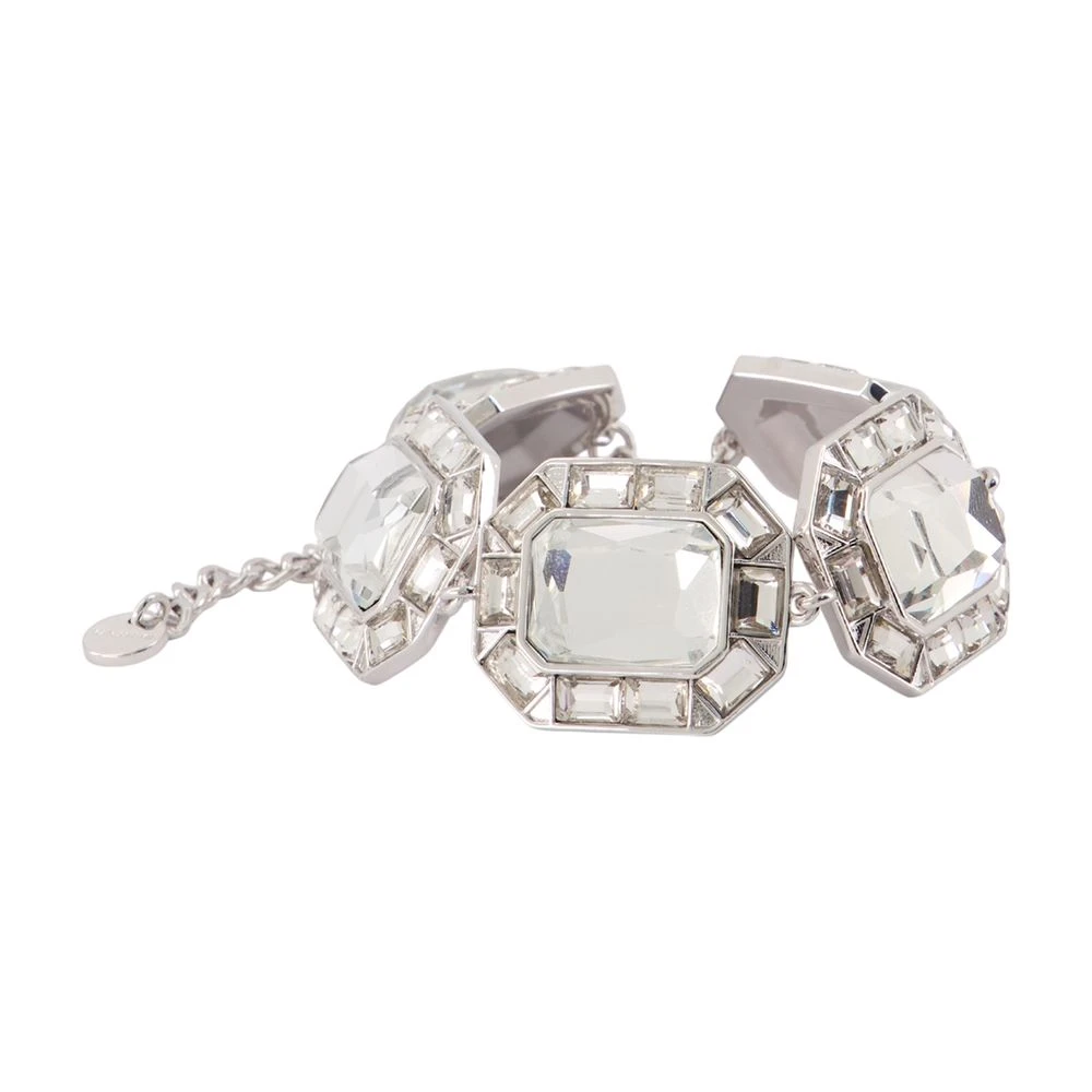 Self Portrait Gray Bracelets, Female, One Size, Crystal Bracelet