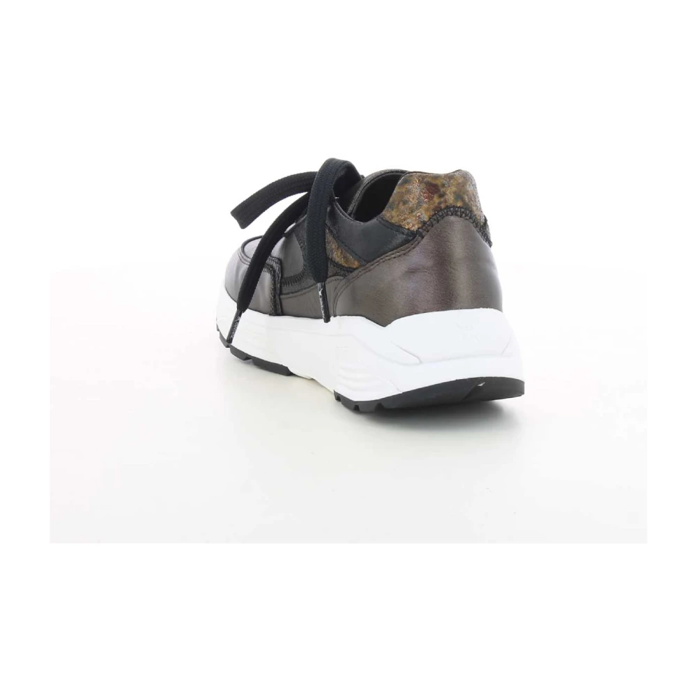 Xsensible Bronzen Modieuze Sneakers voor Vrouwen Gray Dames