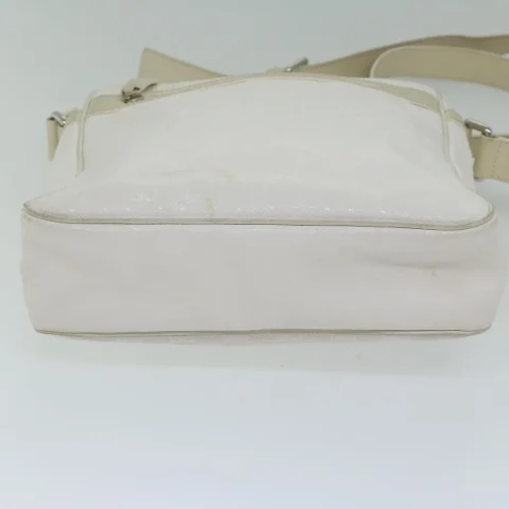 Gucci Vintage Pre-owned Canvas gucci-bags White Dames