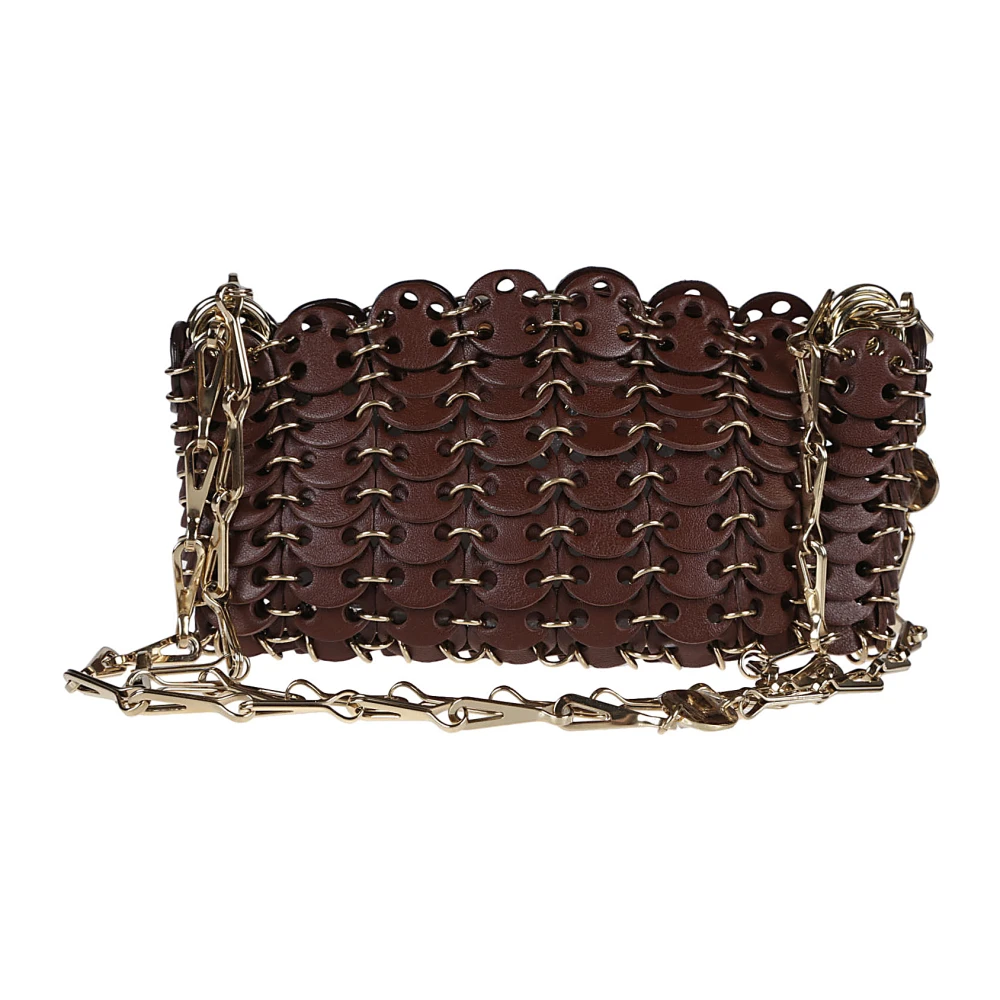 Paco Rabanne Stijlvolle Nano Tas 1969 Brown Dames