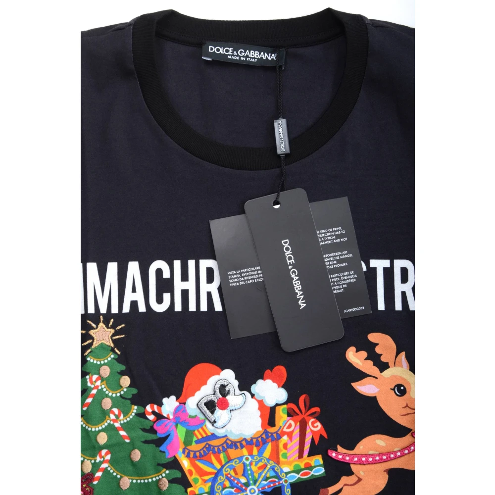 Dolce & Gabbana Damesmode T-shirt Blue Dames