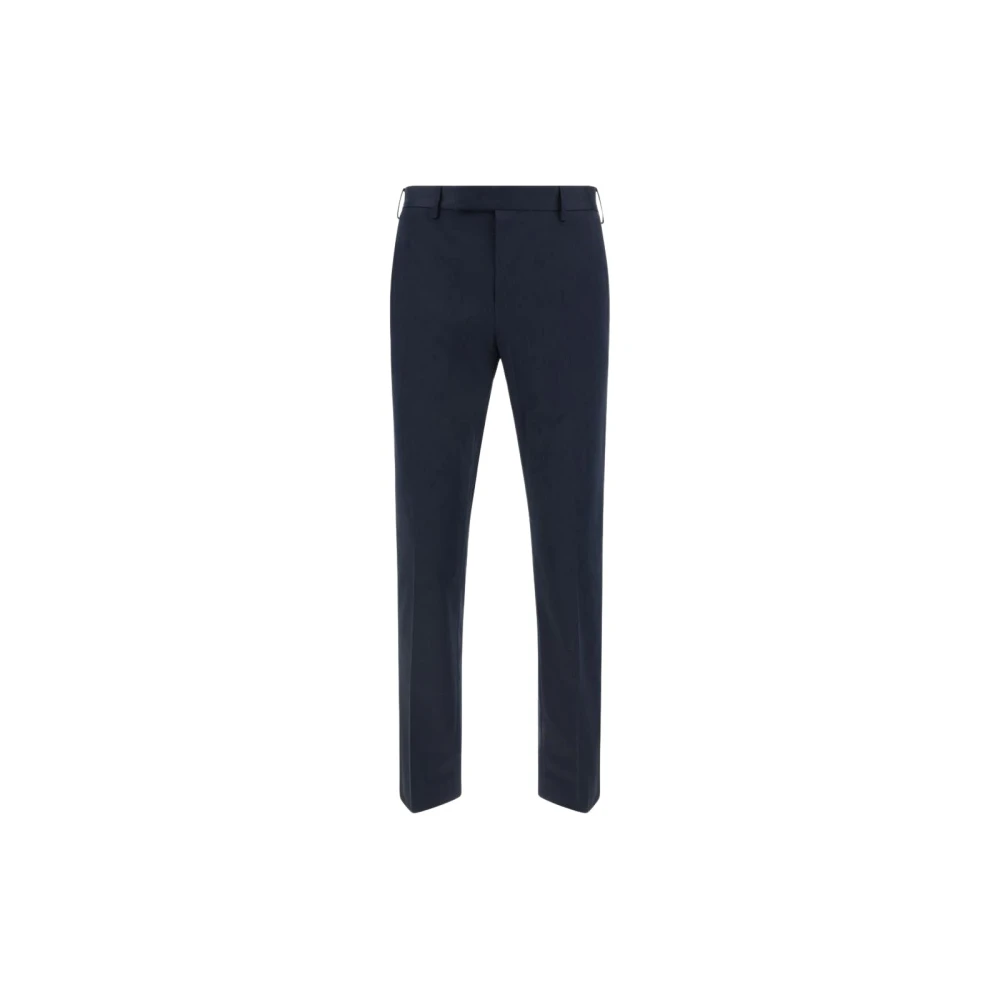 PT Torino Blue Cotton Casual Pants - IT44 | XS - Image 2