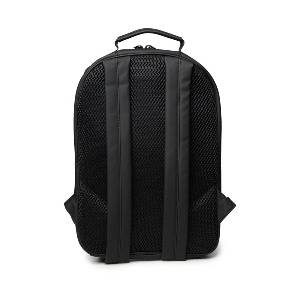 Rains Zwarte Book Daypack Large Tas Black Heren