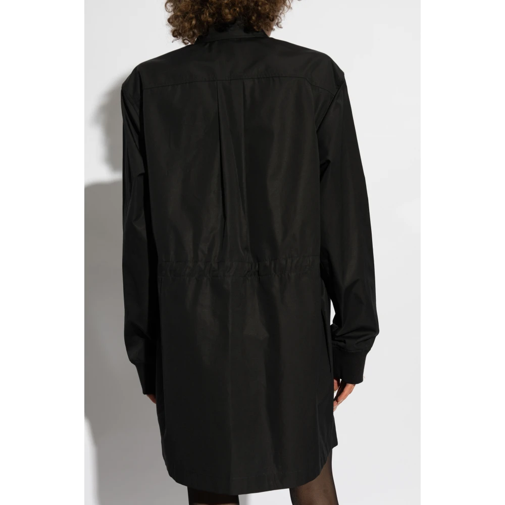 Dsquared2 Katoenen jurk met zakken Black Dames