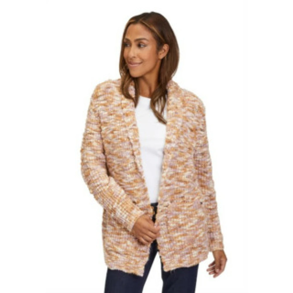 Betty & Co Gebreide Vest Multicolor Dames