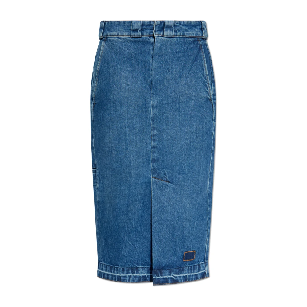 Maison Margiela Women's Blue Denim Skirts, Xs, Denim Skirt