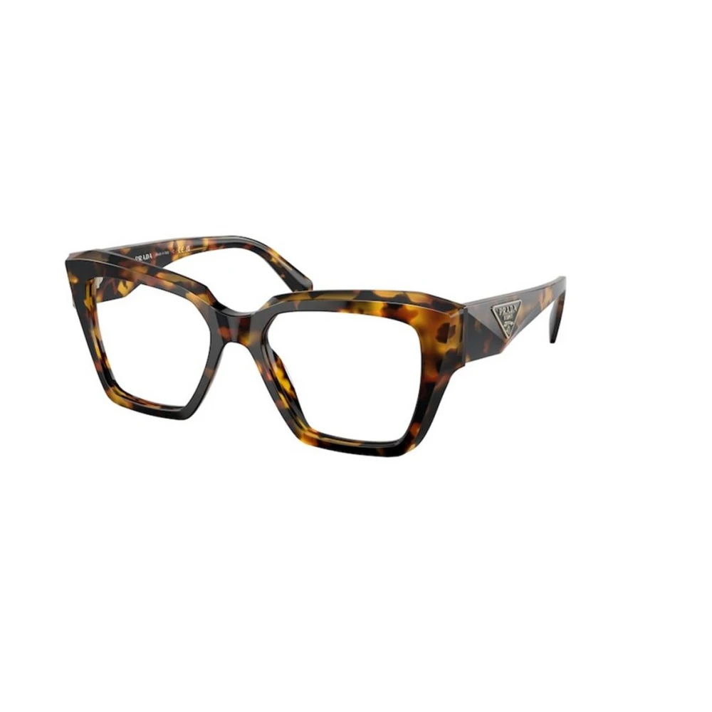 Prada Stijlvolle Carey Frame Zonnebril Brown Unisex