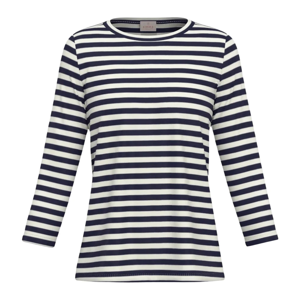 Emme Di Marella Vrouw Blauw Tops Dames, L, Long Sleeve Top