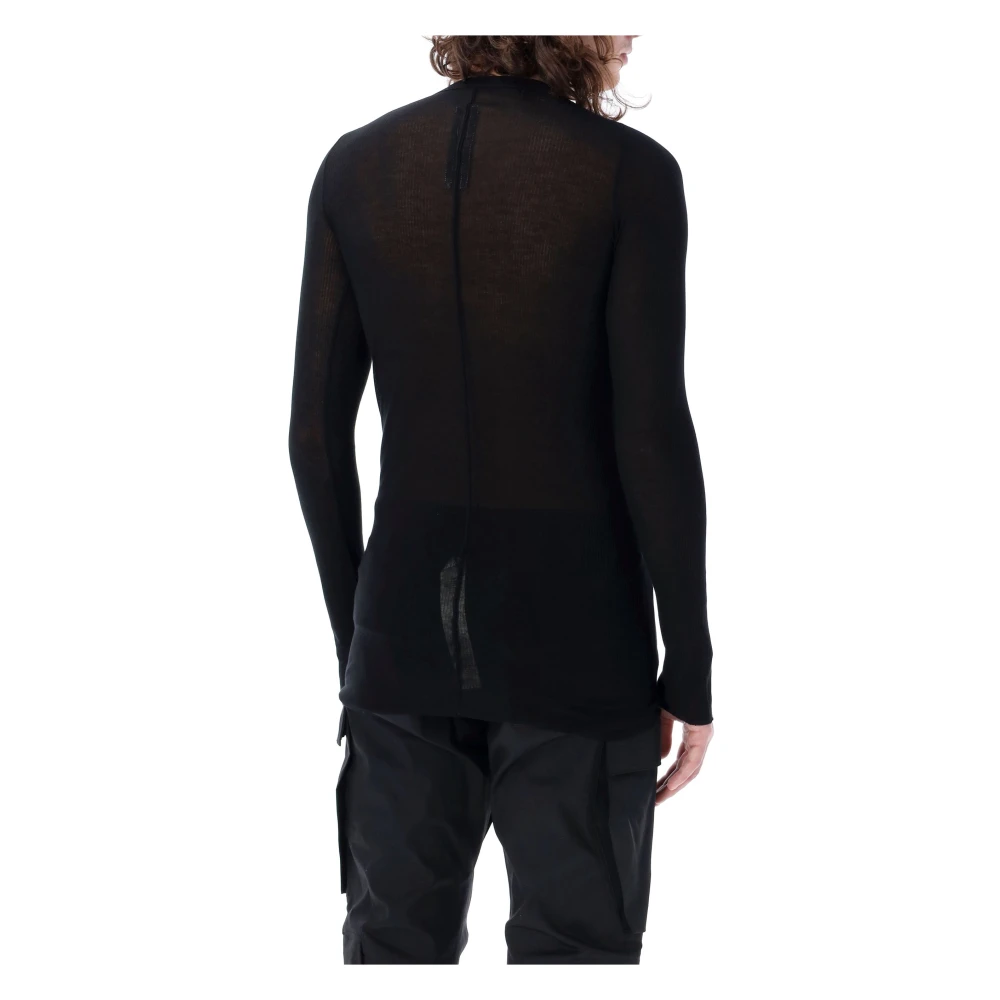 Rick Owens Deep V Sl T Black Heren