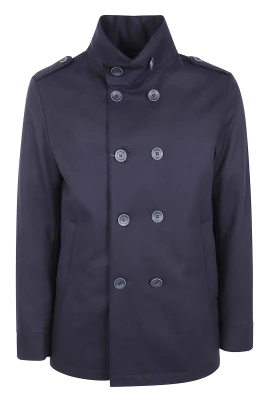 Kort Militär Peacoat