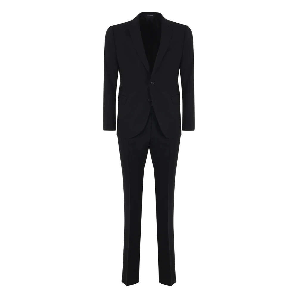 Suits > Suit Sets > Single Breasted Suits - - Emporio Armani - Modalova