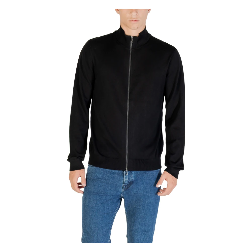 Armani Exchange Uomo Nero Maglie, L, New,