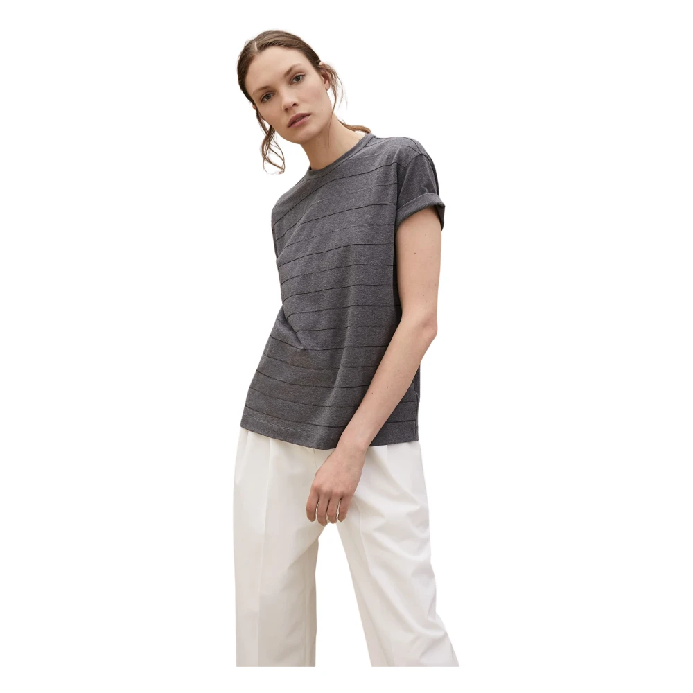 Tops > T-Shirts - - Brunello Cucinelli - Modalova