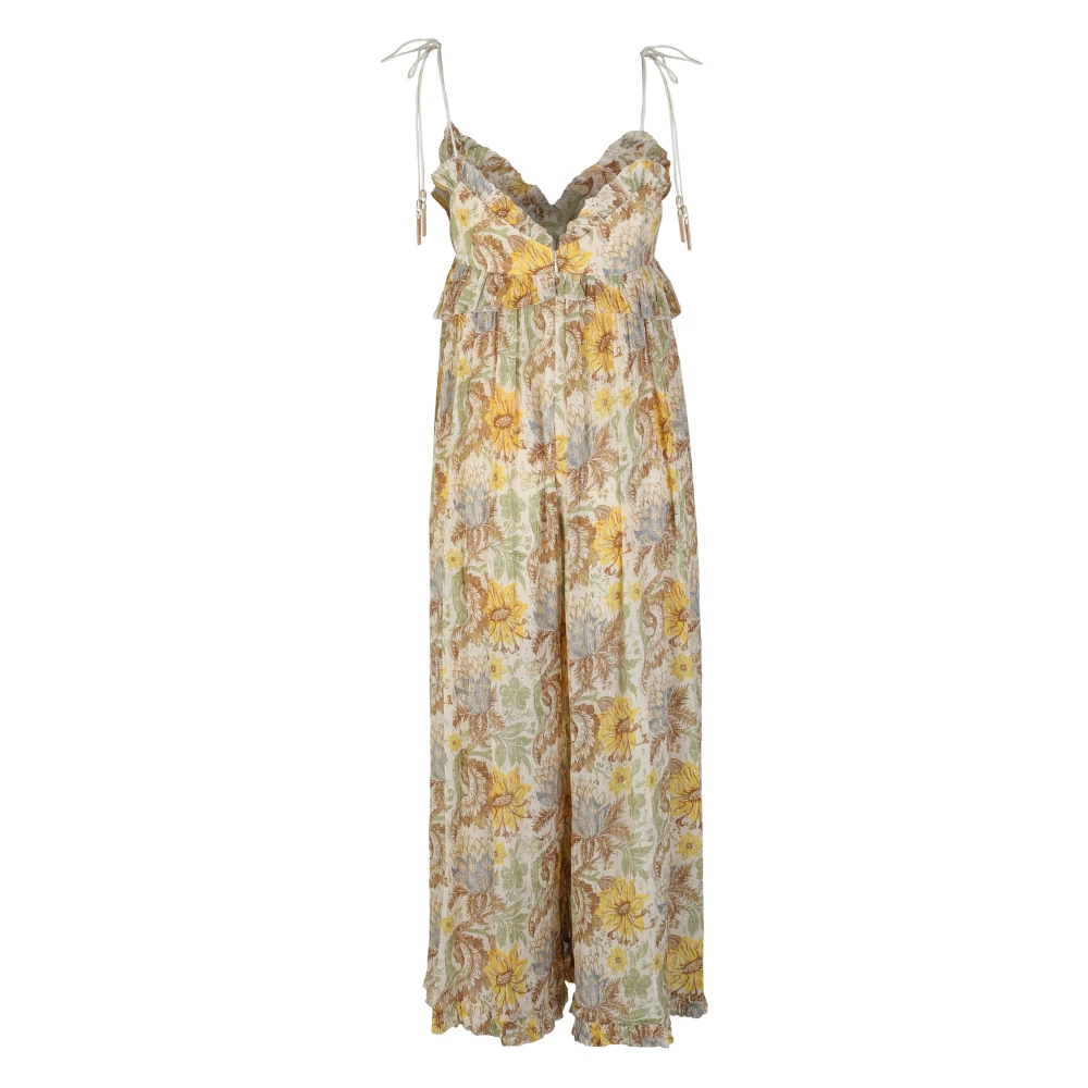 Zimmermann Women's Multicolor Jumpsuits, M, Daylight Jumpsuit