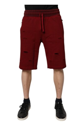 maroon-rip-style-bermuda-sweatshorts