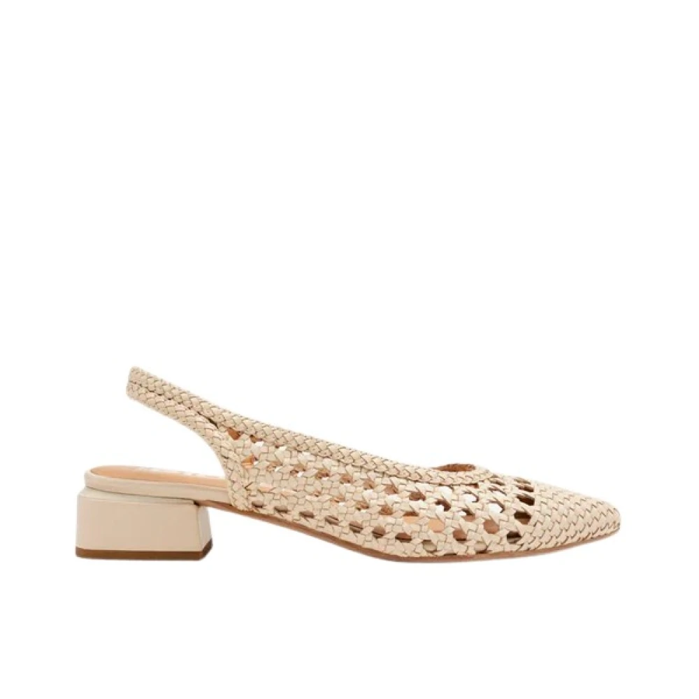 Gioseppo Women's Beige Pumps, 4 Uk, Piskove Slingback
