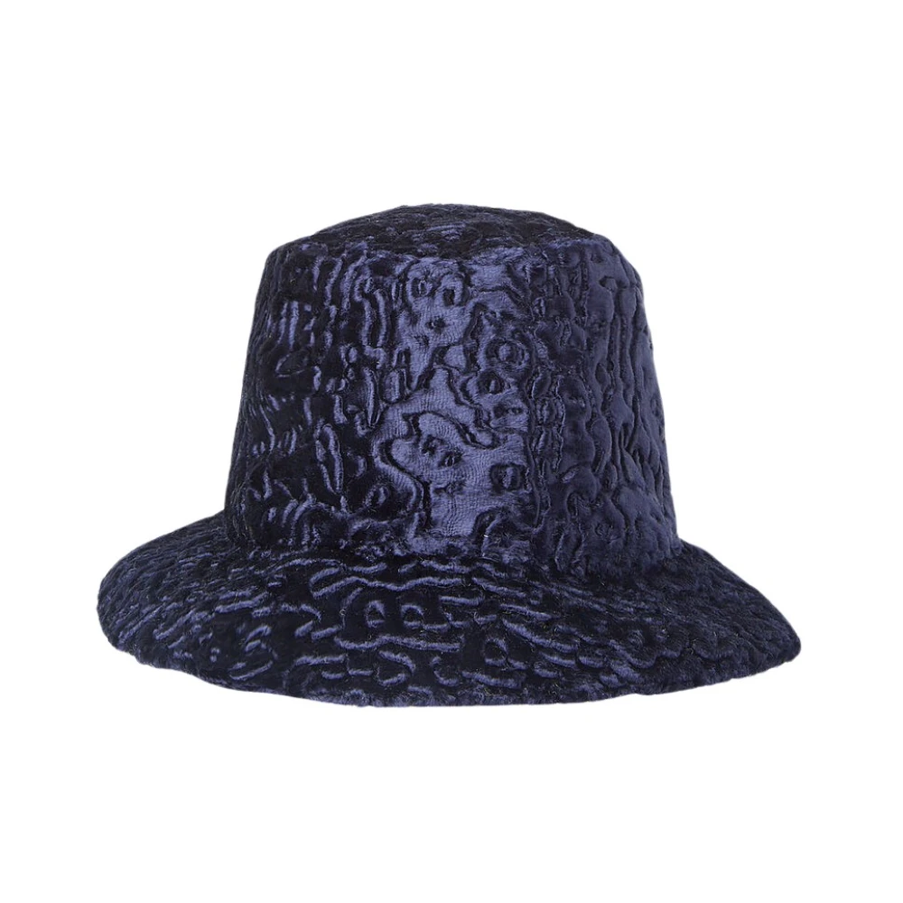Flapper Astrakhan Emmerhoed Blue Dames