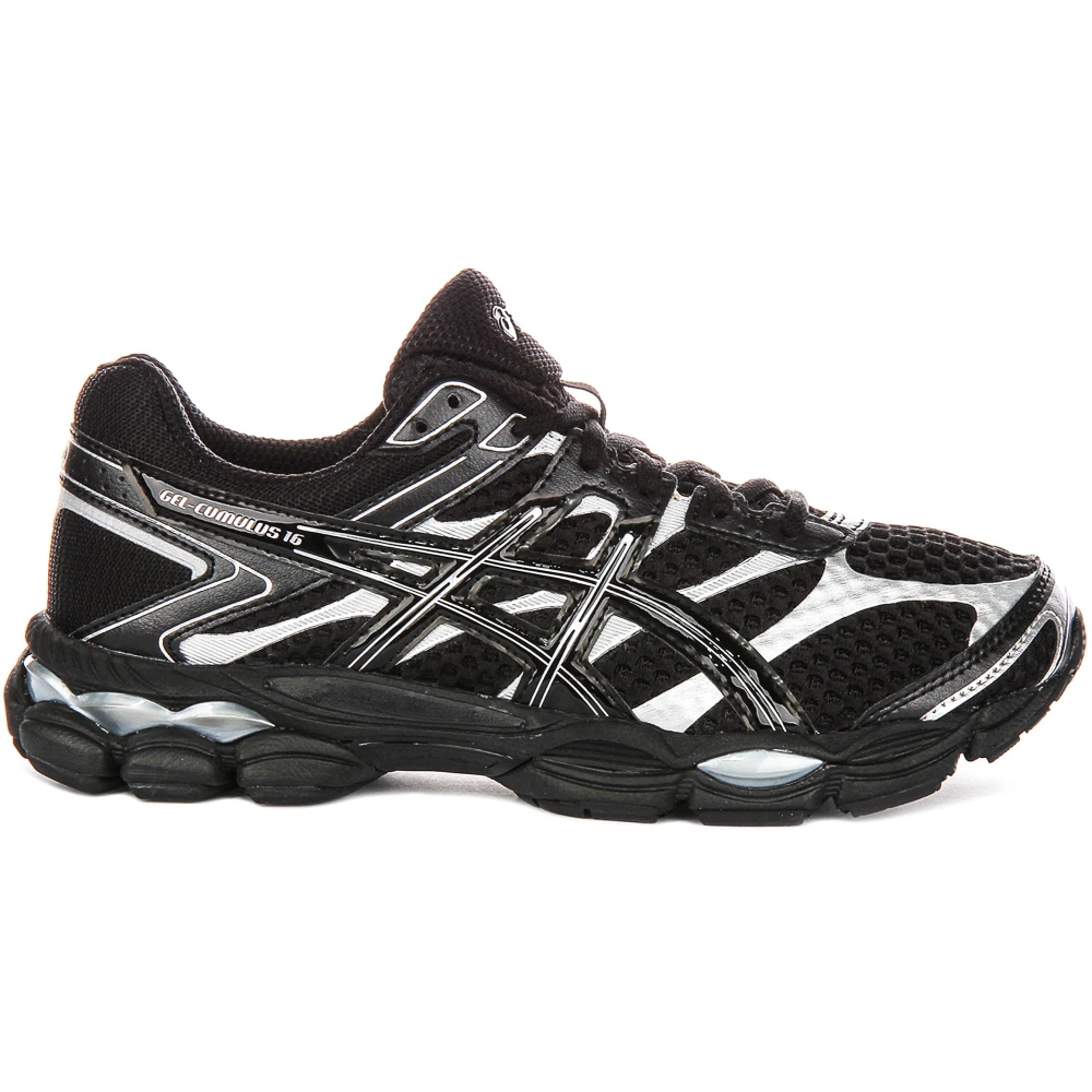 Asics Unisex Black Gel-Cumulus 16 - Trainers - 12 1/2 Uk - Sport