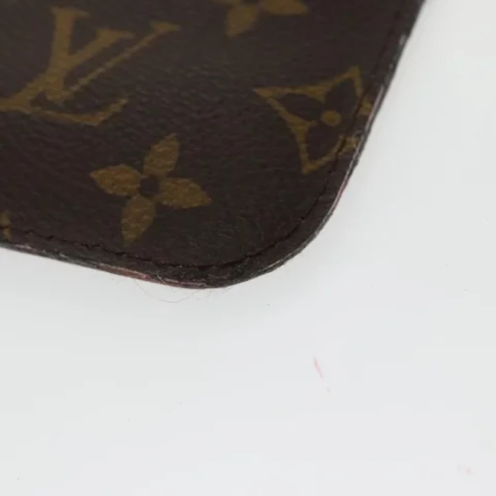 Louis Vuitton Vintage Pre-owned Canvas pouches Brown Dames