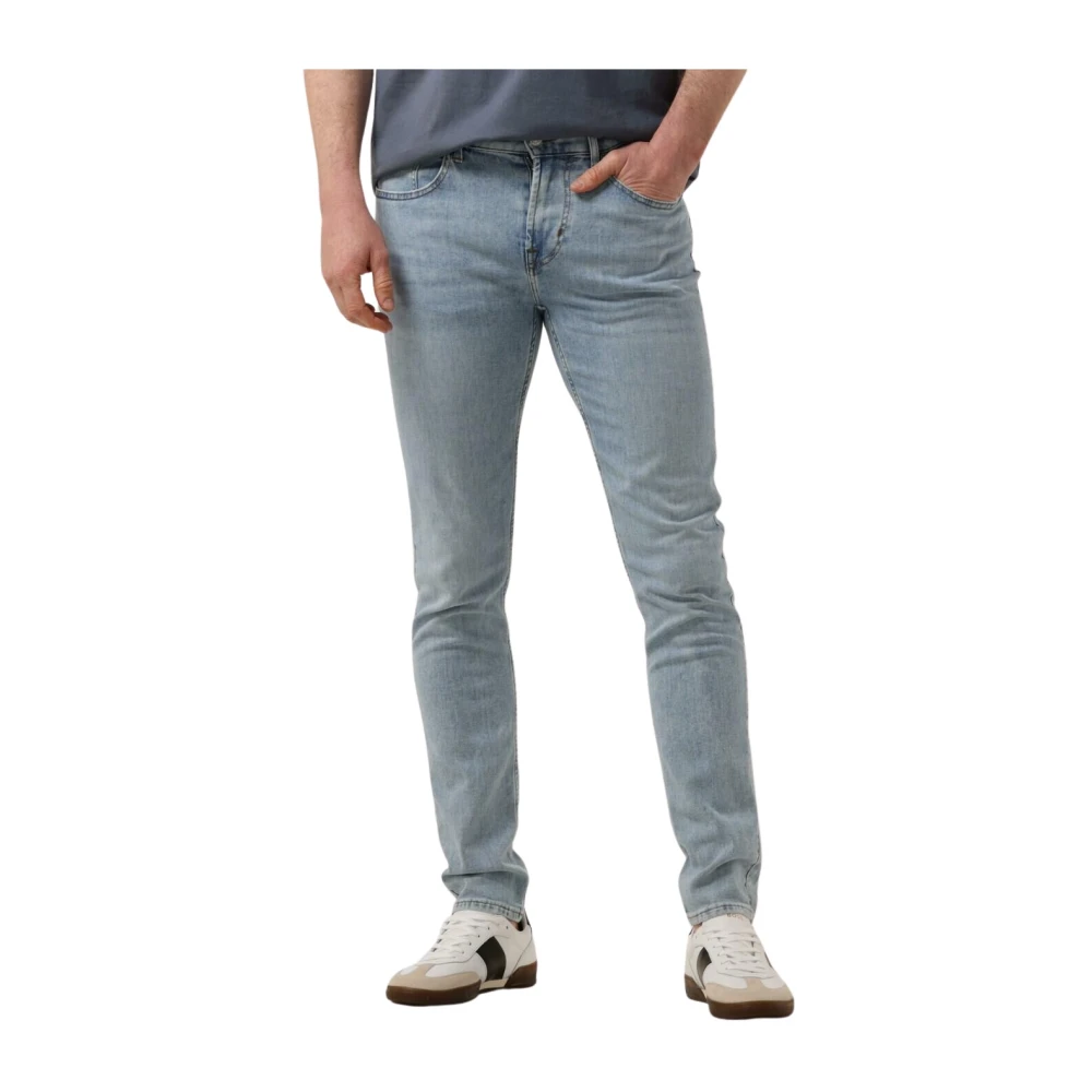 7 For All Mankind Slim Fit Jeans Blue Heren