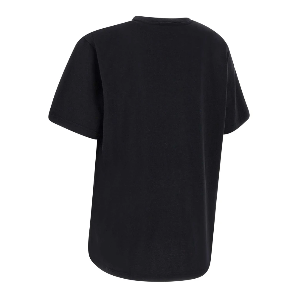 Maison Kitsuné Zwarte Fox Logo T-shirt Black Heren