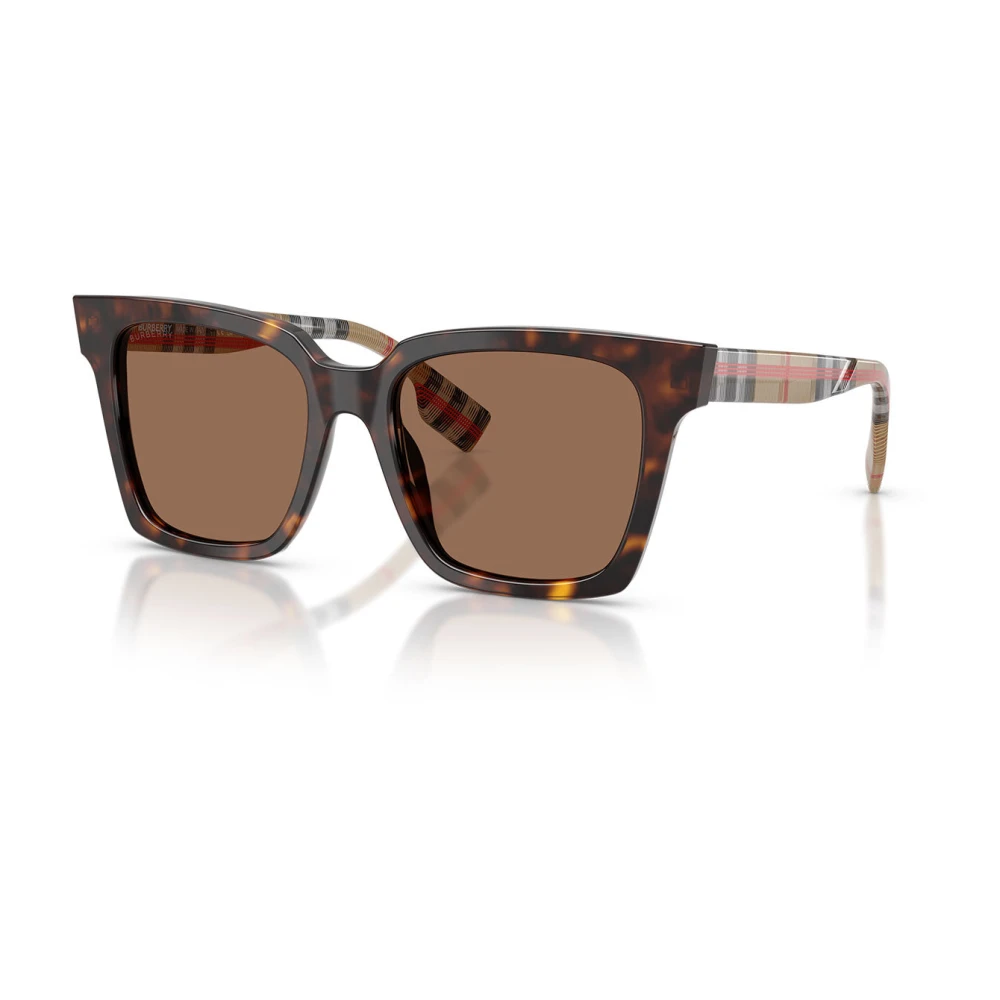 Burberry Maple , Dark Havana Sunglasses Dark Brown lenses, BE4335 390373, Mojo Glasses - Image 3