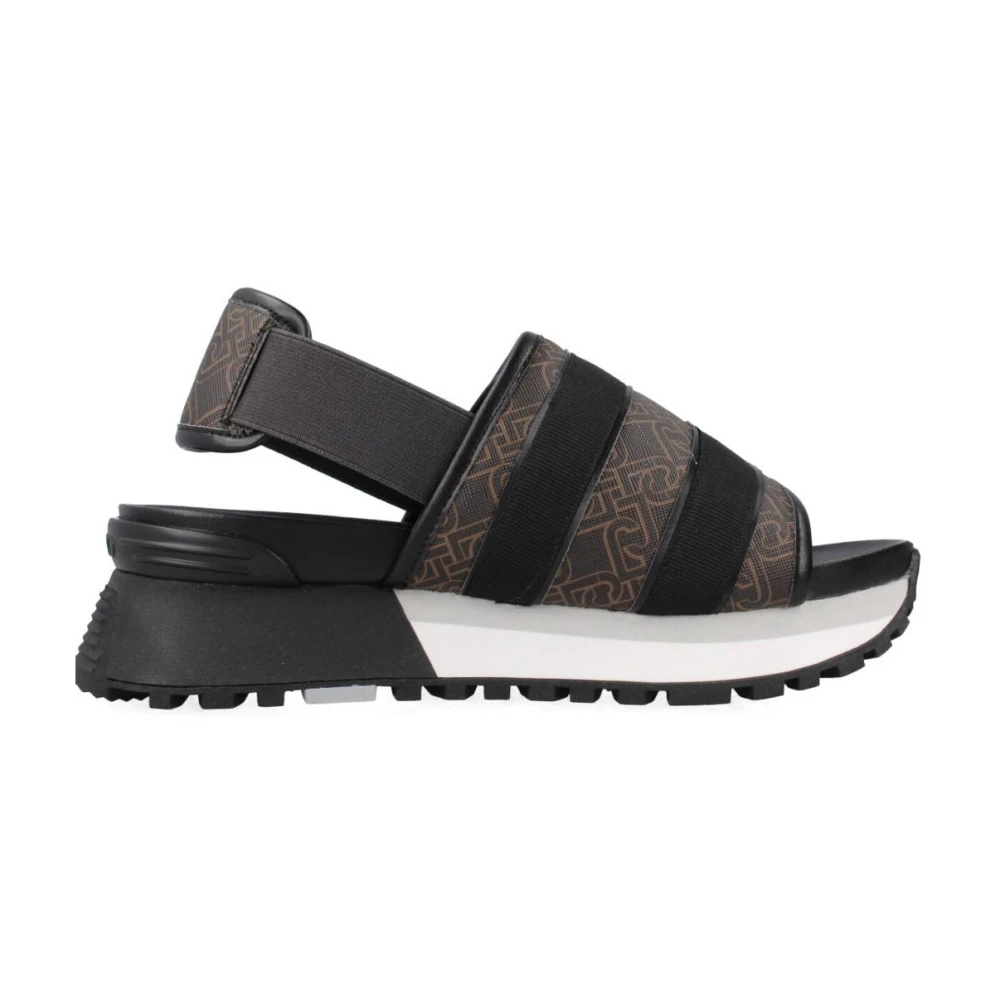 Liu Jo Sliders Black, Dam