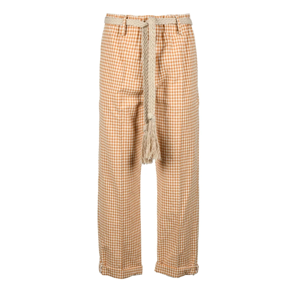 Trousers > Straight Trousers - - Alysi - Modalova