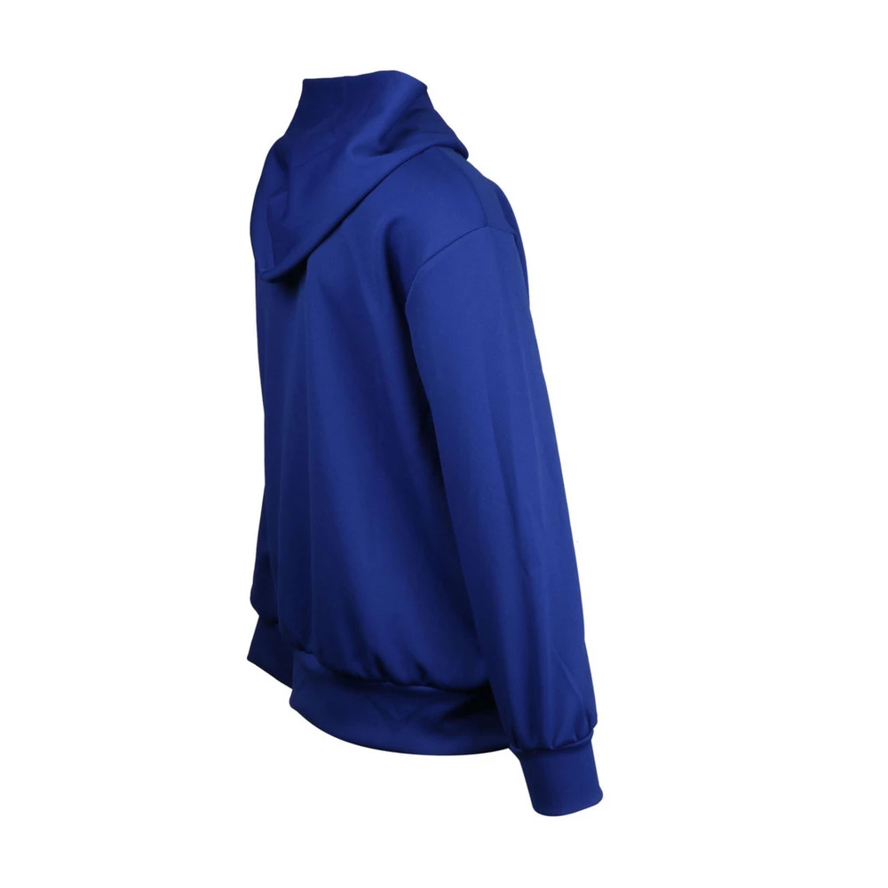 Comme des Garçons Play Hart Applicatie Hoodie Blue Heren