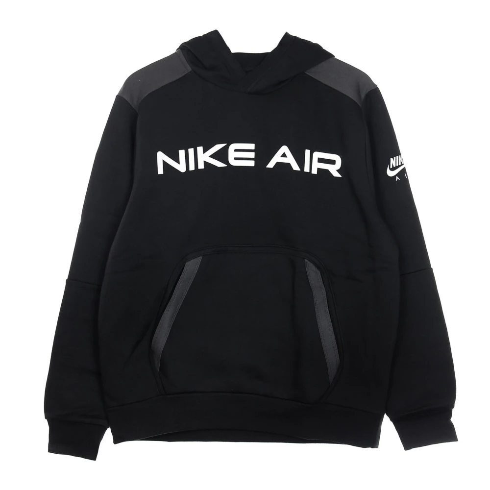 Nike Sportswear Air Hoodie Svart/Grå/Vit Black, Herr