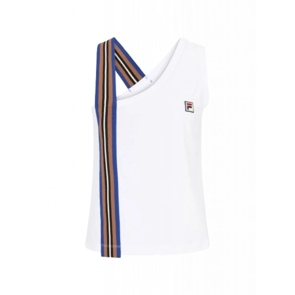Fila Katoenen Tanktop voor Vrouwen White Dames