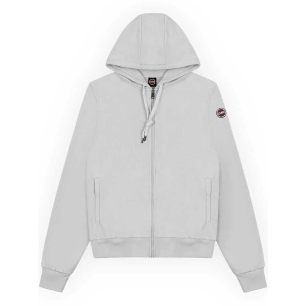 Colmar Hoodie met rits en zakken Gray Heren