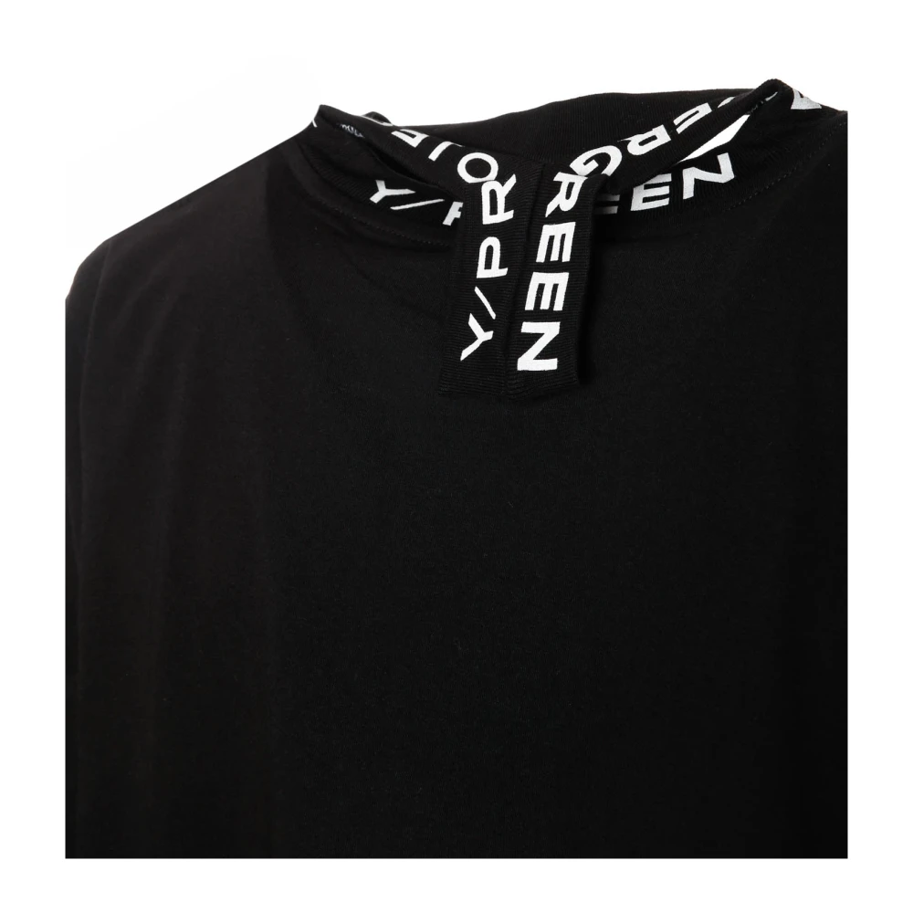 Y Project Triple Collar T-Shirt Black Heren