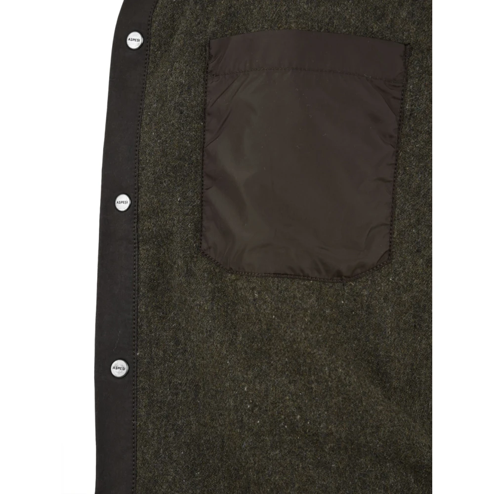 Aspesi Casual Overhemd Green Heren