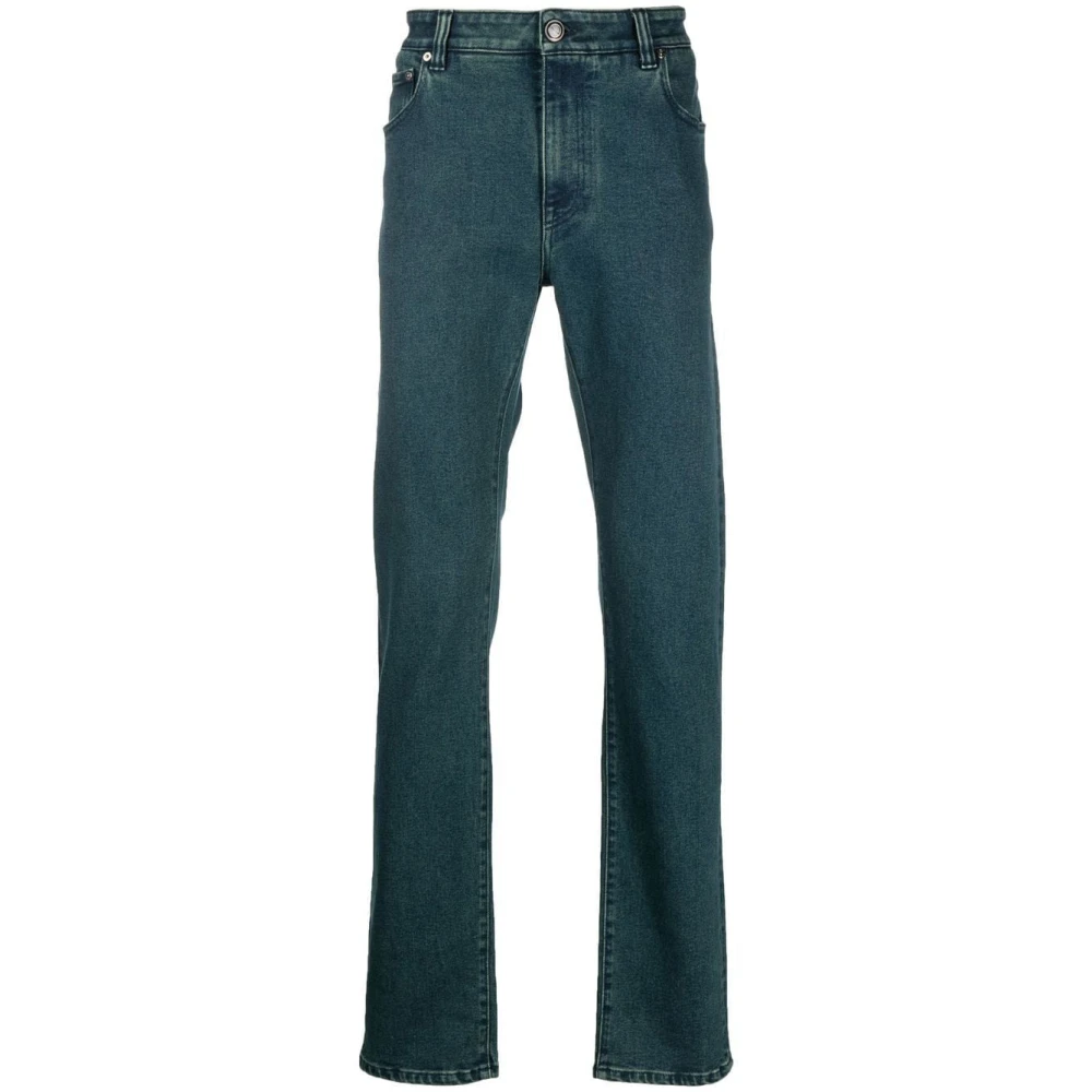 ETRO Blauwe Straight Jeans Casual Stijl Blue Heren