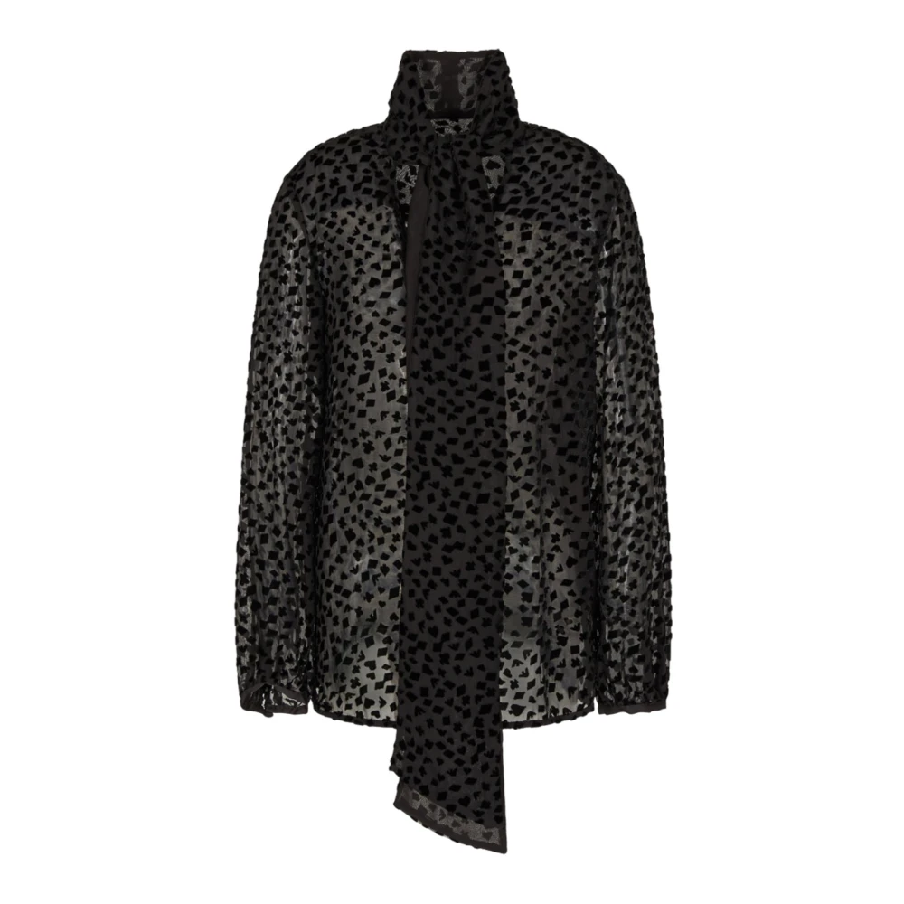 Emporio Armani Damen Schwarz Blusen & Hemden, K, Mgröße:
