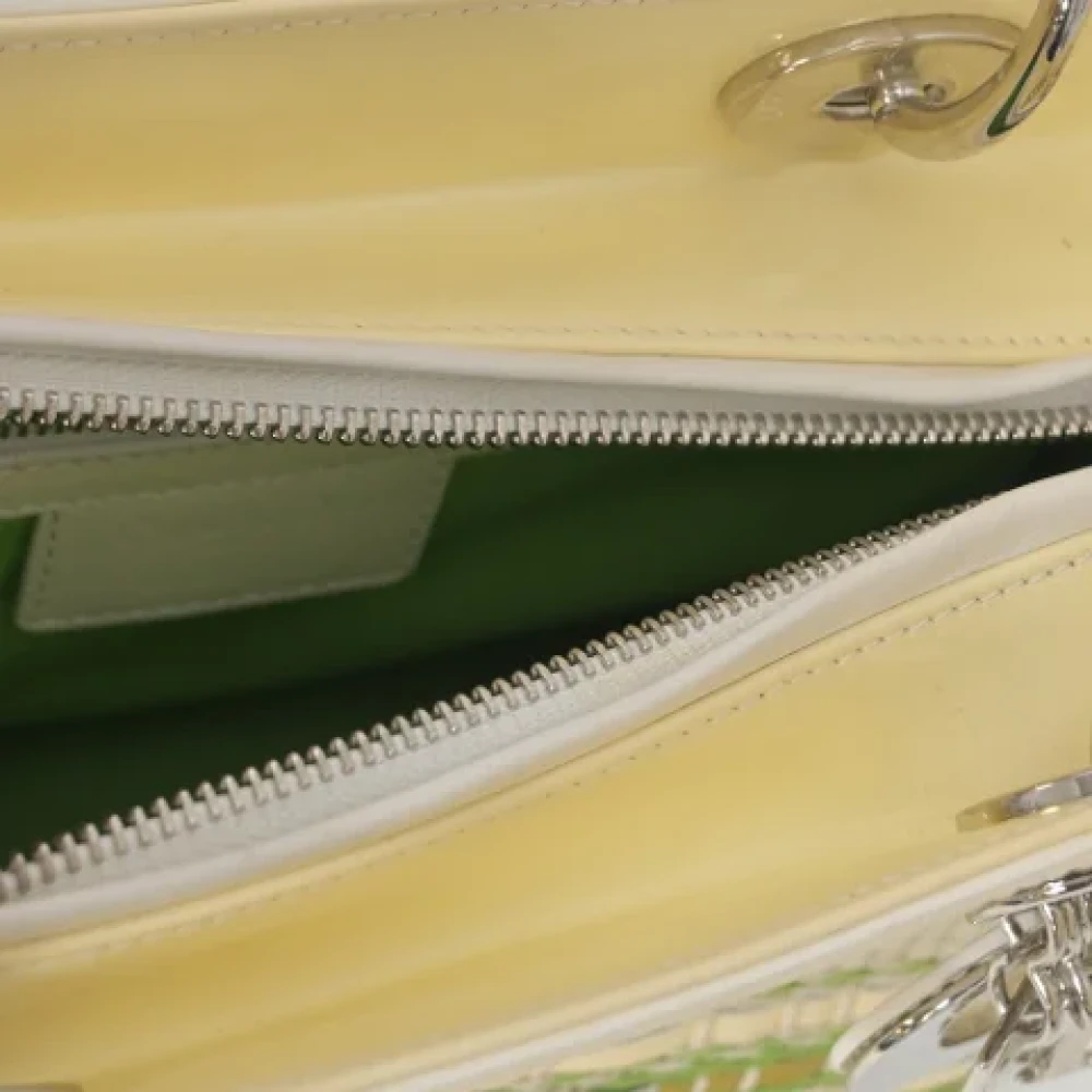 Dior Vintage Pre-owned Leather dior-bags Green Dames